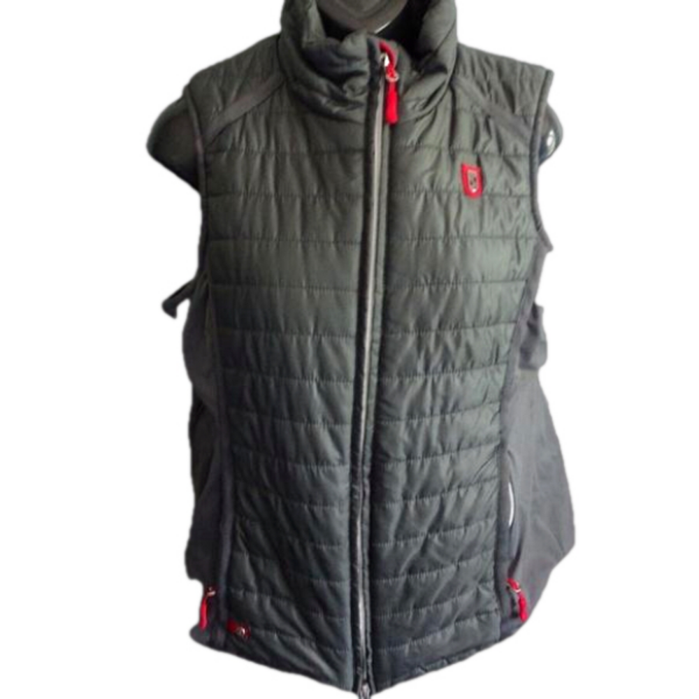 TREDSTEP IRELAND EQUESTRAIN RIDING VEST IN GUN METAL